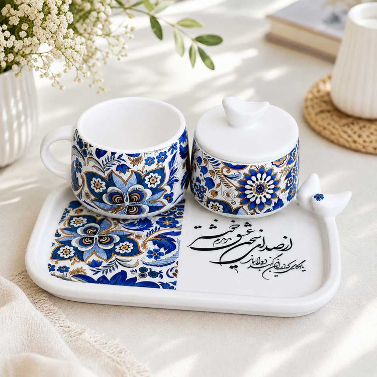 فنجان پیشدستی طرح تایپوگرافی